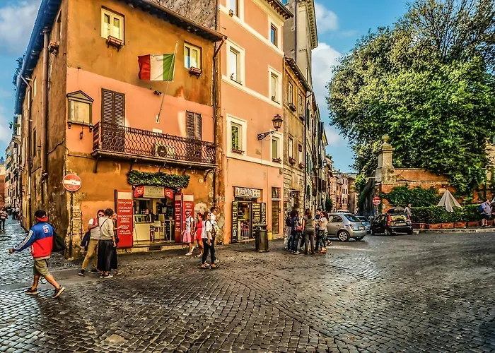 Monolocale Con Piscina A Trastevere Appartement