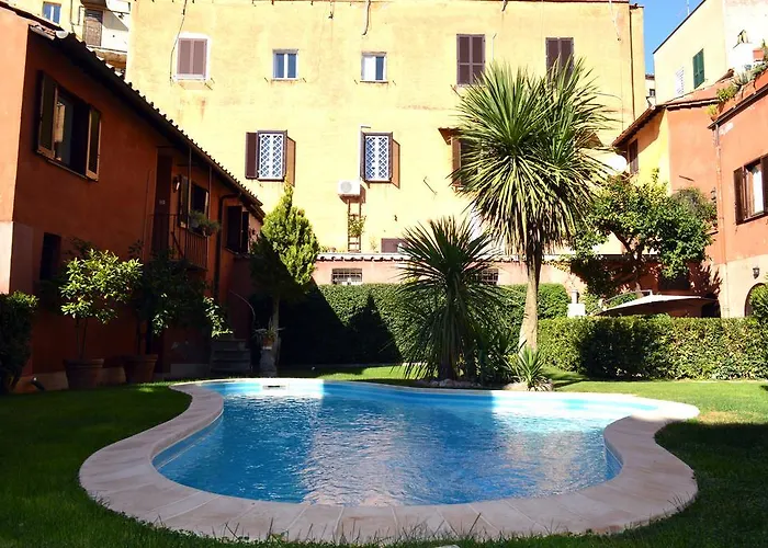 Appartement Monolocale Con Piscina A Trastevere